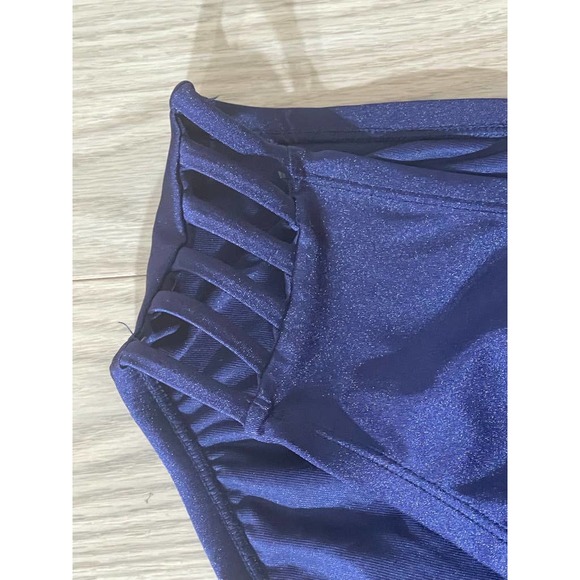 NWT LYSA SZ: 3X / 26W Navy 2 Piece Tankini - Picture 4 of 12